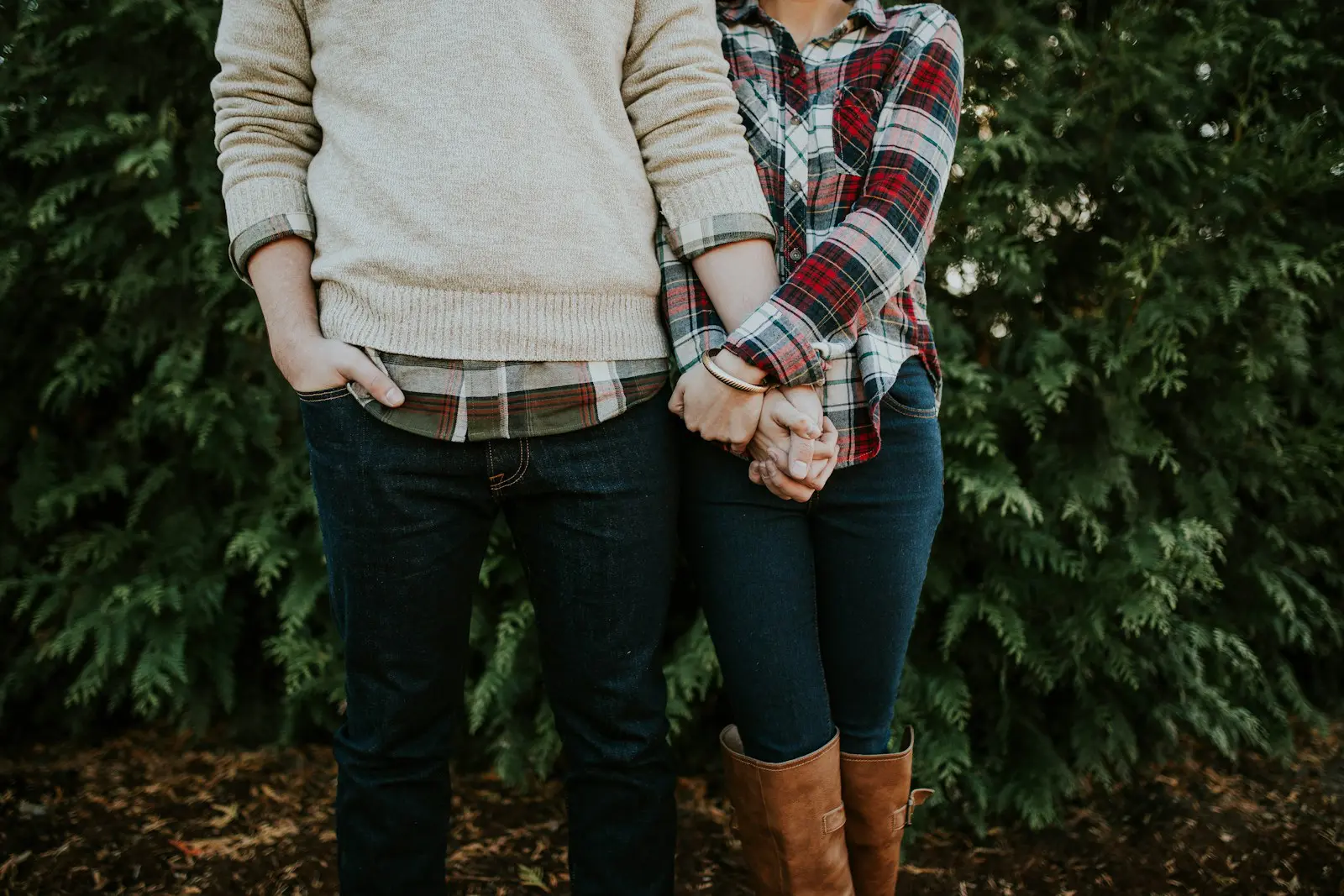 How to Give Your Crush Butterflies: 16 Ways to Attract Crush 2 woman holding man hand