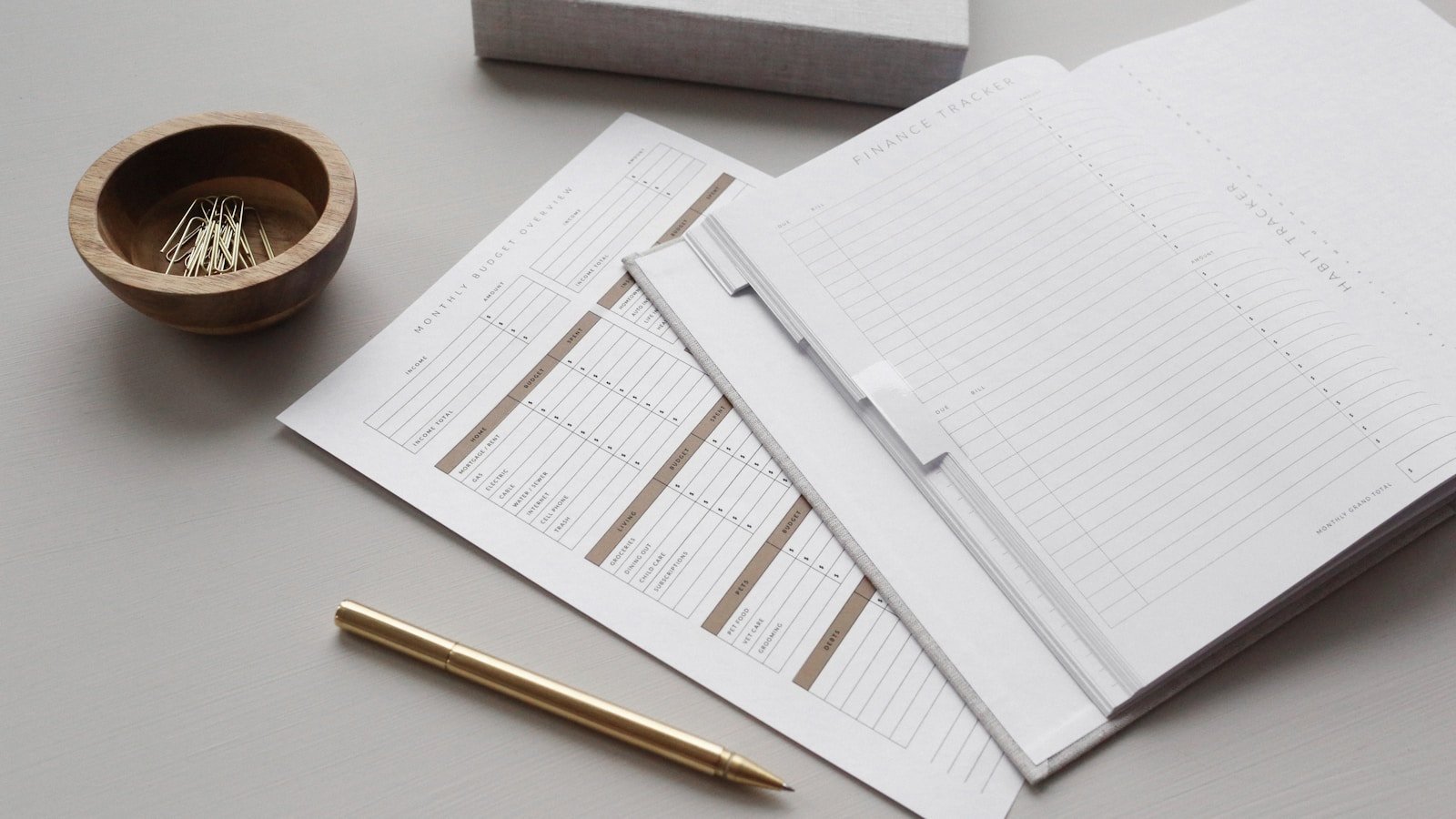 How to Build Good Financial Habits With Examples 1 white printer paper