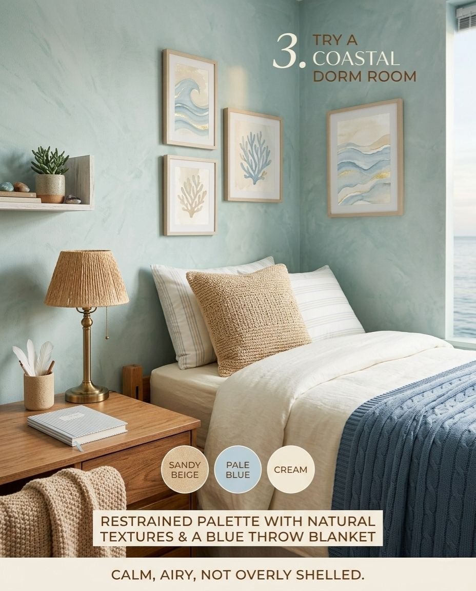 Try a Coastal Dorm Room