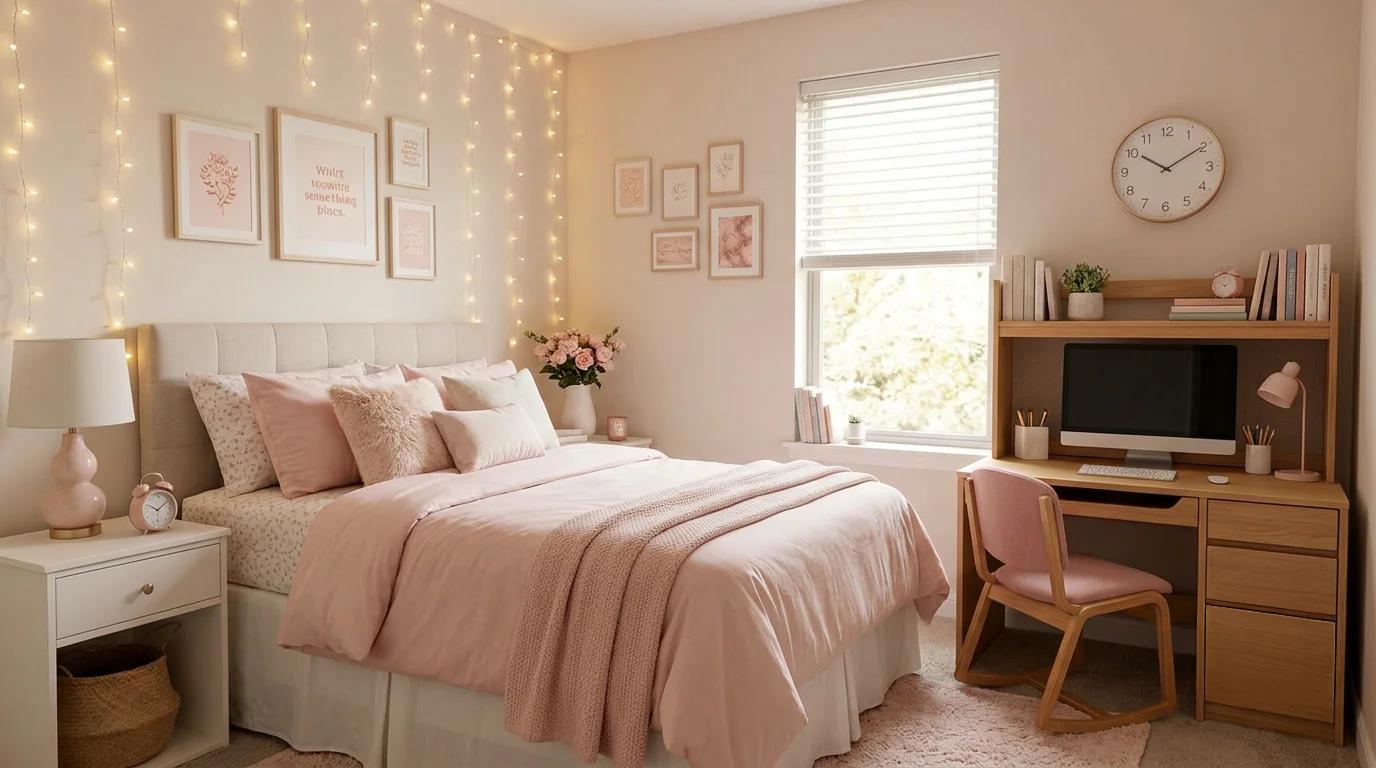 37 Pink Dorm Room Ideas for 2026 That Look Cute and Expensive