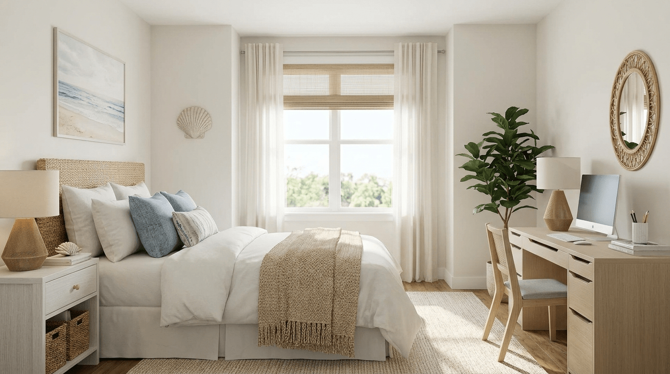 35 Beachy Dorm Room Ideas for 2026 That Feel Like a Coastal Escape