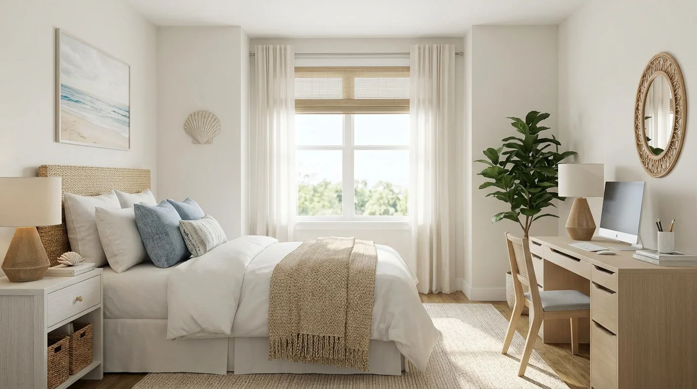 35 Beachy Dorm Room Ideas for 2026 That Feel Like a Coastal Escape