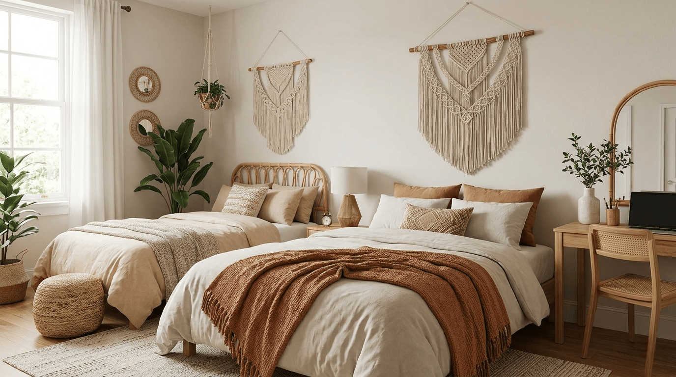 31 Boho Dorm Room Ideas for 2026 That Feel Cozy and Personal