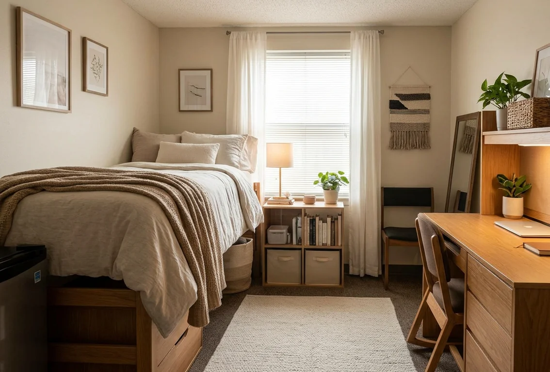31 Cozy Dorm Room Ideas for a Small Room That Feel Bigger