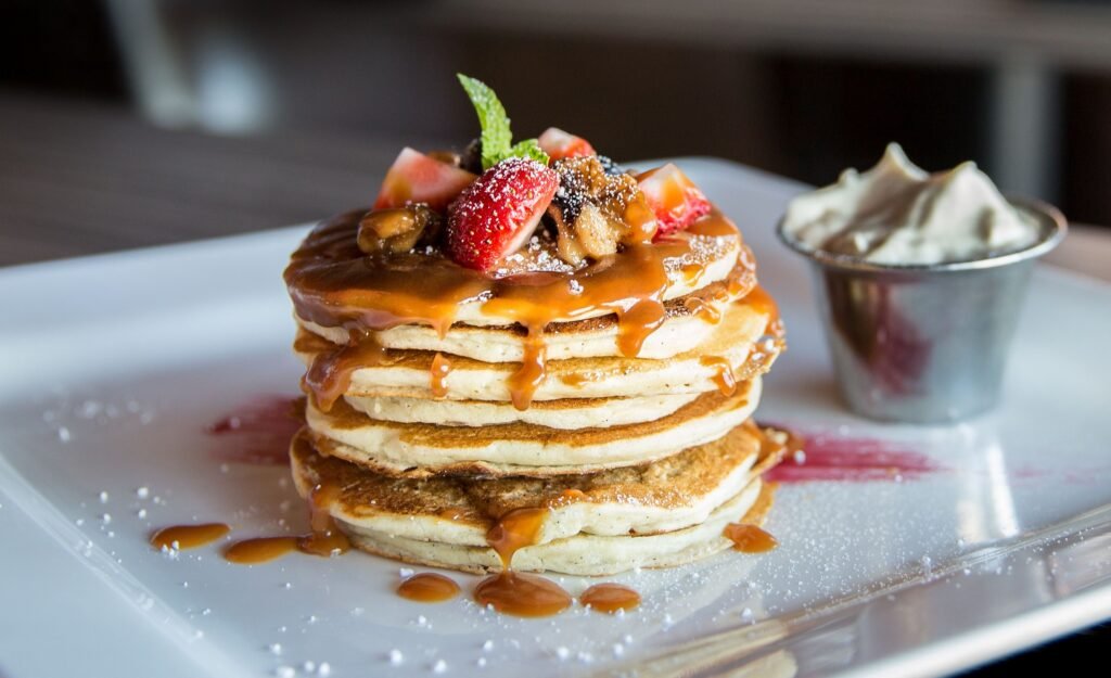 Pancake breakfast for Halloween morning inspiration