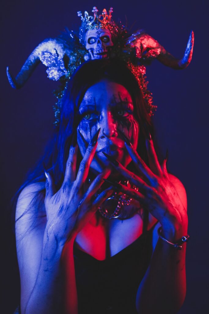Dramatic Halloween artistic inspiration