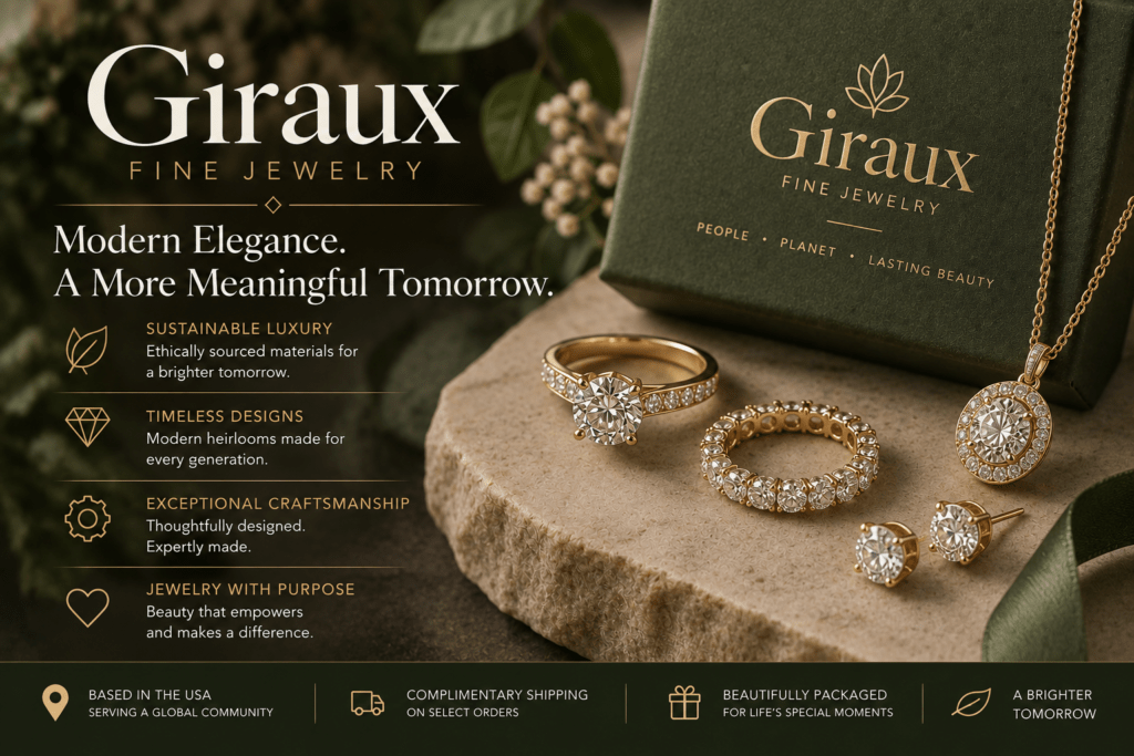 Giraux Fine Jewelry San Francisco review, featuring wedding bands, natural diamonds, and fine jewelry for milestone and custom purchases.