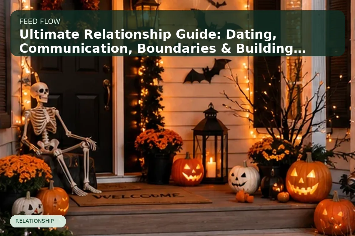 Ultimate Relationship Guide: Dating, Communication, Boundaries & Building Healthier Relationships